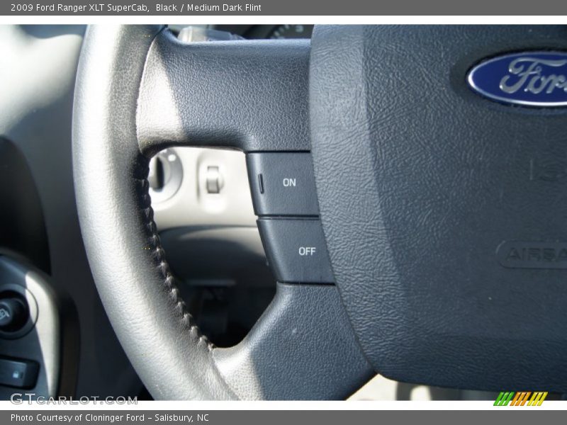 Black / Medium Dark Flint 2009 Ford Ranger XLT SuperCab