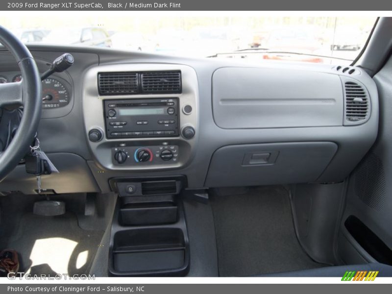 Black / Medium Dark Flint 2009 Ford Ranger XLT SuperCab