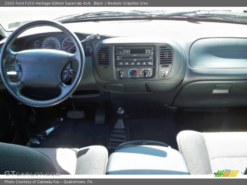 Dashboard of 2003 F150 Heritage Edition Supercab 4x4