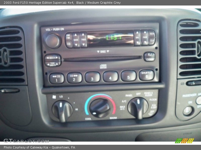 Controls of 2003 F150 Heritage Edition Supercab 4x4