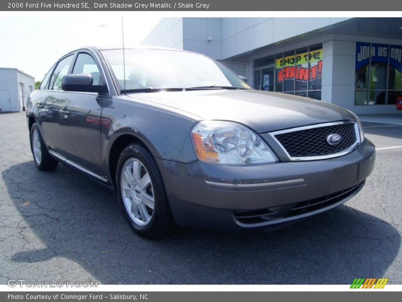 Dark Shadow Grey Metallic / Shale Grey 2006 Ford Five Hundred SE