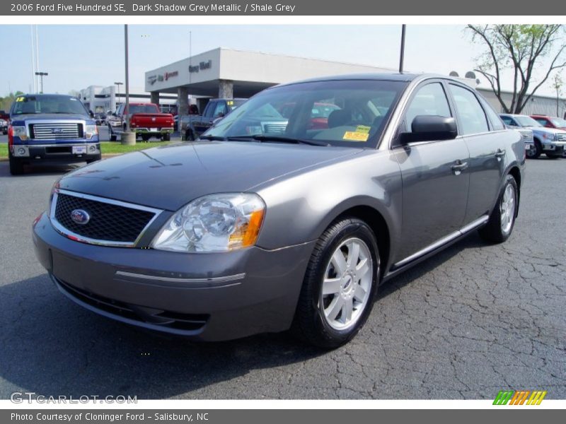 Dark Shadow Grey Metallic / Shale Grey 2006 Ford Five Hundred SE