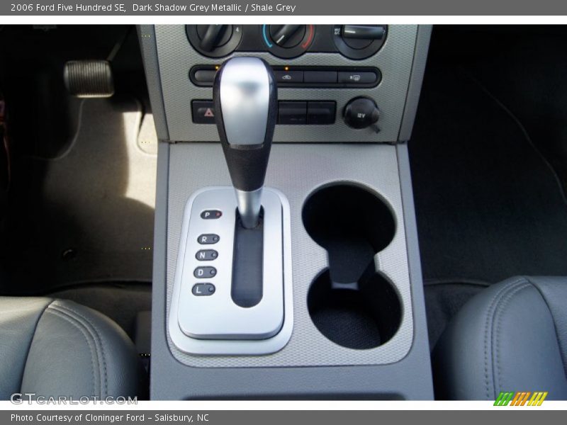 Dark Shadow Grey Metallic / Shale Grey 2006 Ford Five Hundred SE