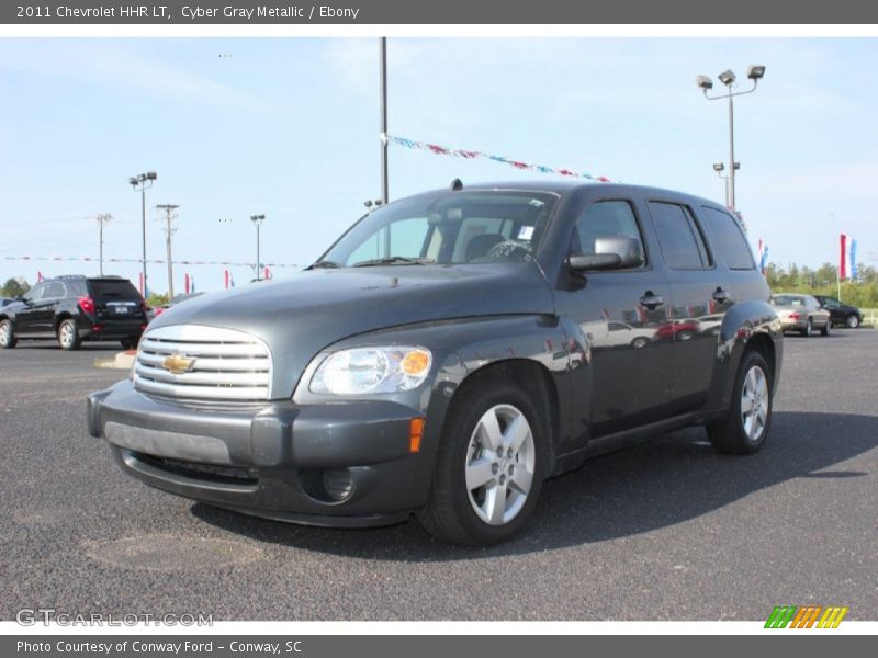 Cyber Gray Metallic / Ebony 2011 Chevrolet HHR LT