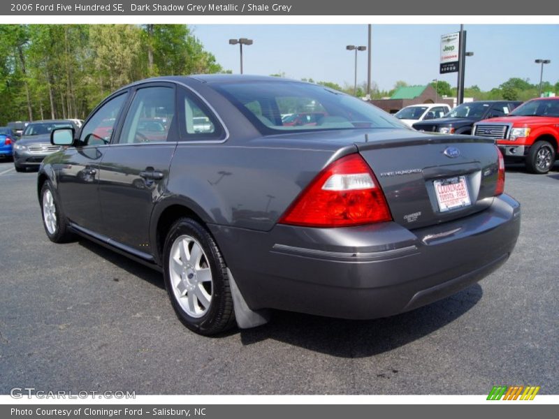 Dark Shadow Grey Metallic / Shale Grey 2006 Ford Five Hundred SE