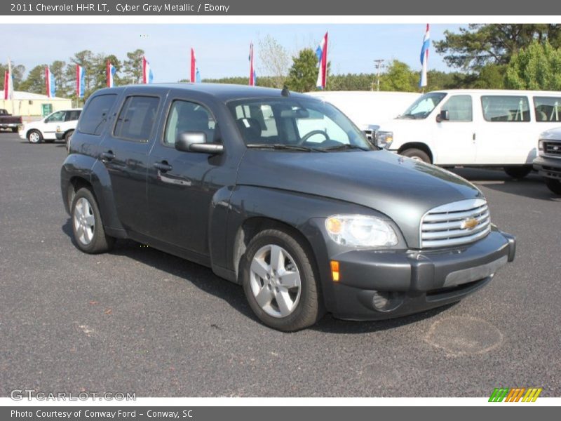 Cyber Gray Metallic / Ebony 2011 Chevrolet HHR LT