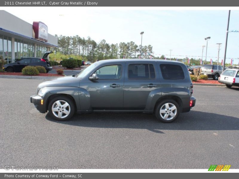 Cyber Gray Metallic / Ebony 2011 Chevrolet HHR LT