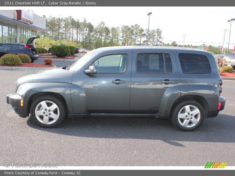 Cyber Gray Metallic / Ebony 2011 Chevrolet HHR LT