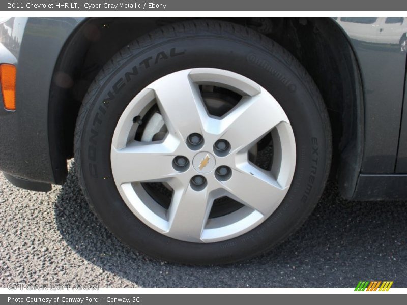 Cyber Gray Metallic / Ebony 2011 Chevrolet HHR LT