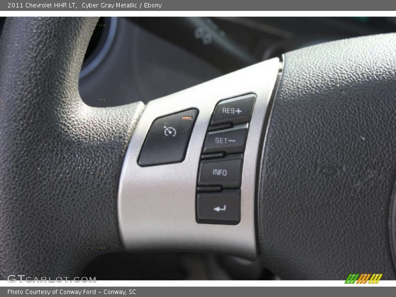 Cyber Gray Metallic / Ebony 2011 Chevrolet HHR LT