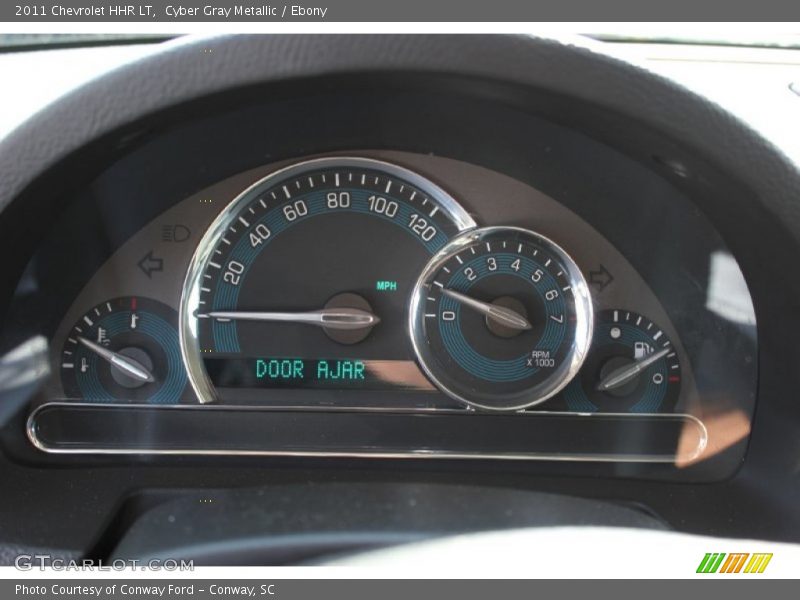 Cyber Gray Metallic / Ebony 2011 Chevrolet HHR LT