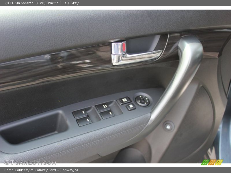 Pacific Blue / Gray 2011 Kia Sorento LX V6