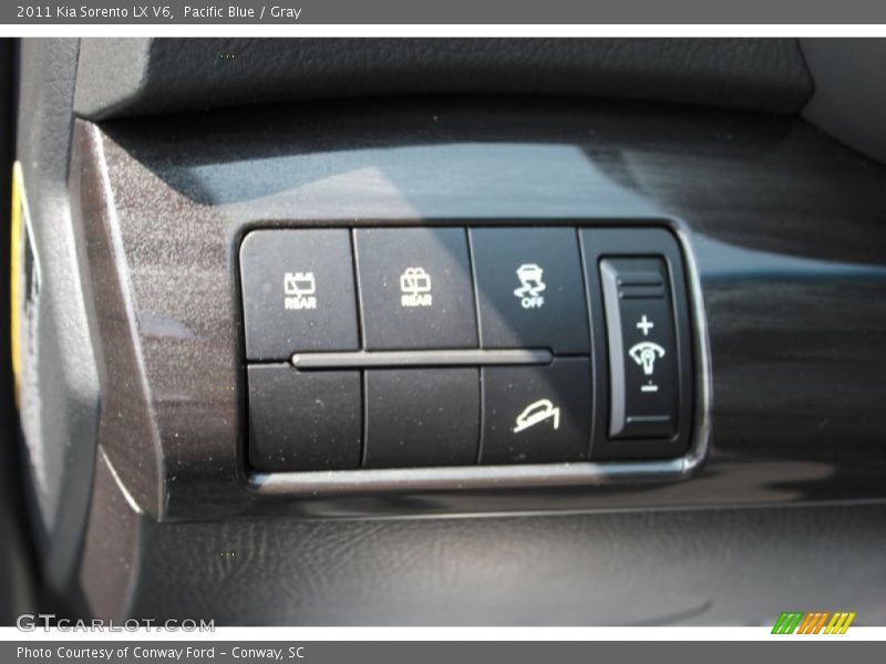 Pacific Blue / Gray 2011 Kia Sorento LX V6