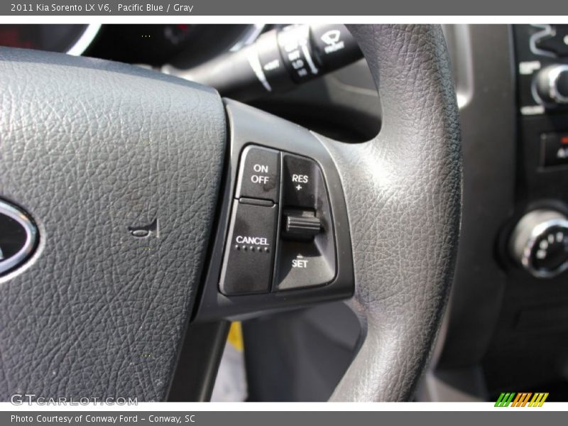 Pacific Blue / Gray 2011 Kia Sorento LX V6