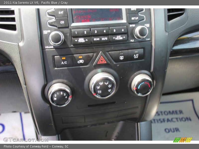 Pacific Blue / Gray 2011 Kia Sorento LX V6