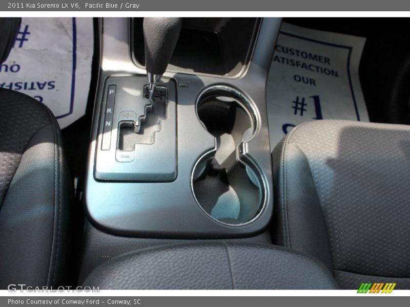 Pacific Blue / Gray 2011 Kia Sorento LX V6