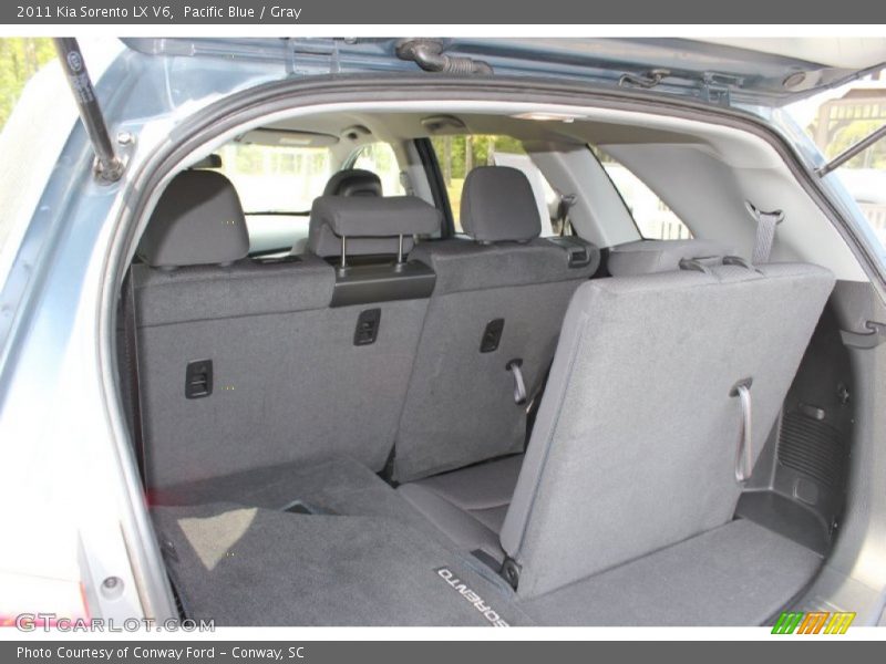 Pacific Blue / Gray 2011 Kia Sorento LX V6