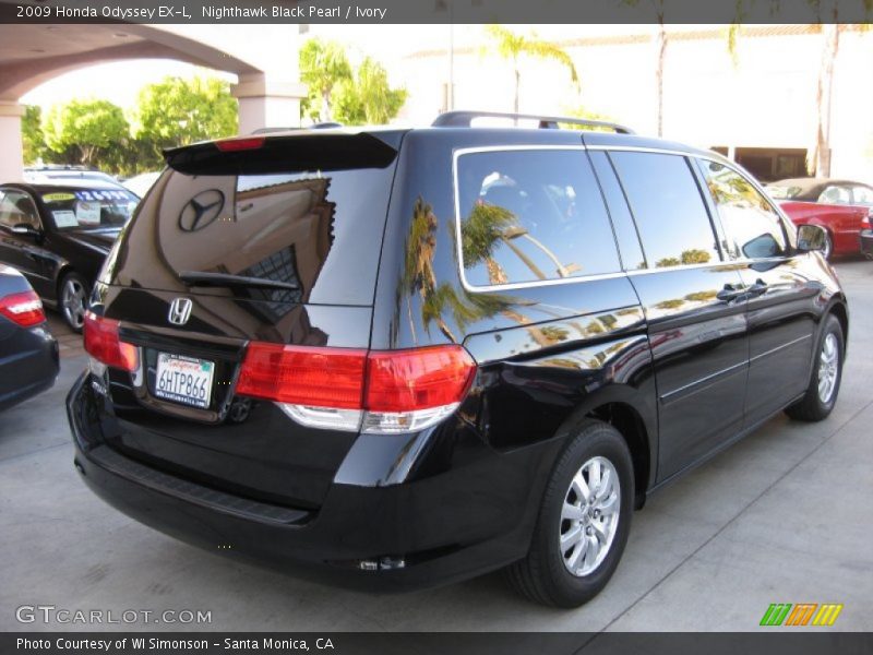 Nighthawk Black Pearl / Ivory 2009 Honda Odyssey EX-L