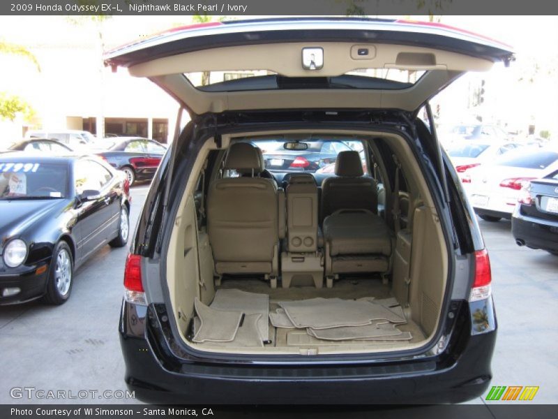 Nighthawk Black Pearl / Ivory 2009 Honda Odyssey EX-L