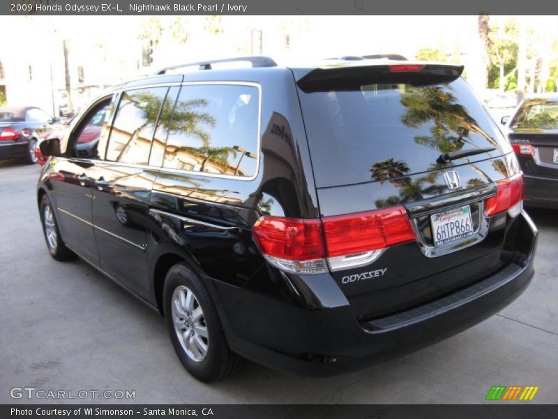 Nighthawk Black Pearl / Ivory 2009 Honda Odyssey EX-L