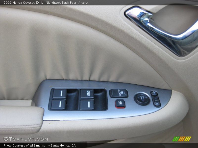 Nighthawk Black Pearl / Ivory 2009 Honda Odyssey EX-L