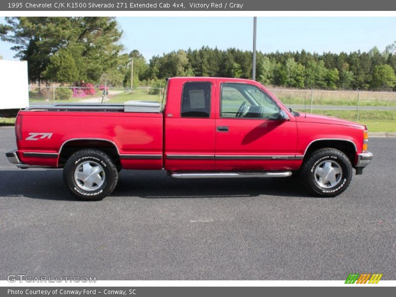  1995 C/K K1500 Silverado Z71 Extended Cab 4x4 Victory Red