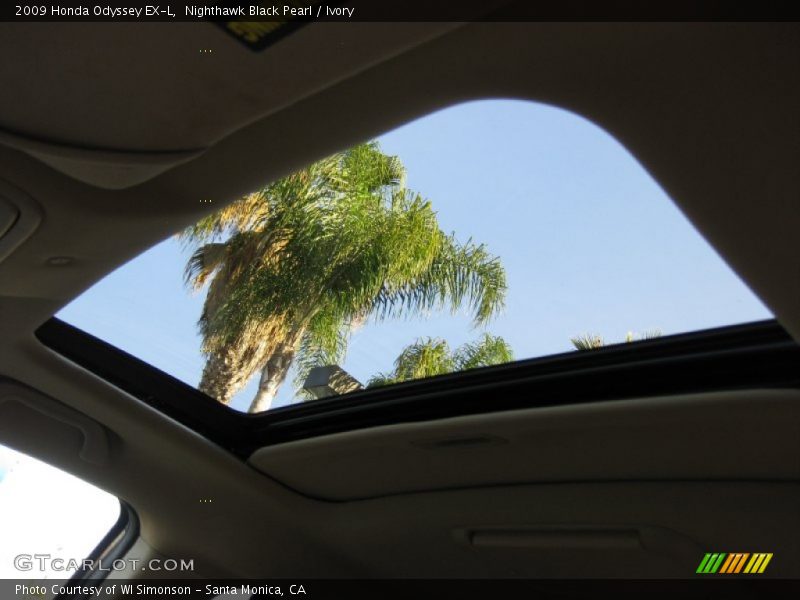 Nighthawk Black Pearl / Ivory 2009 Honda Odyssey EX-L