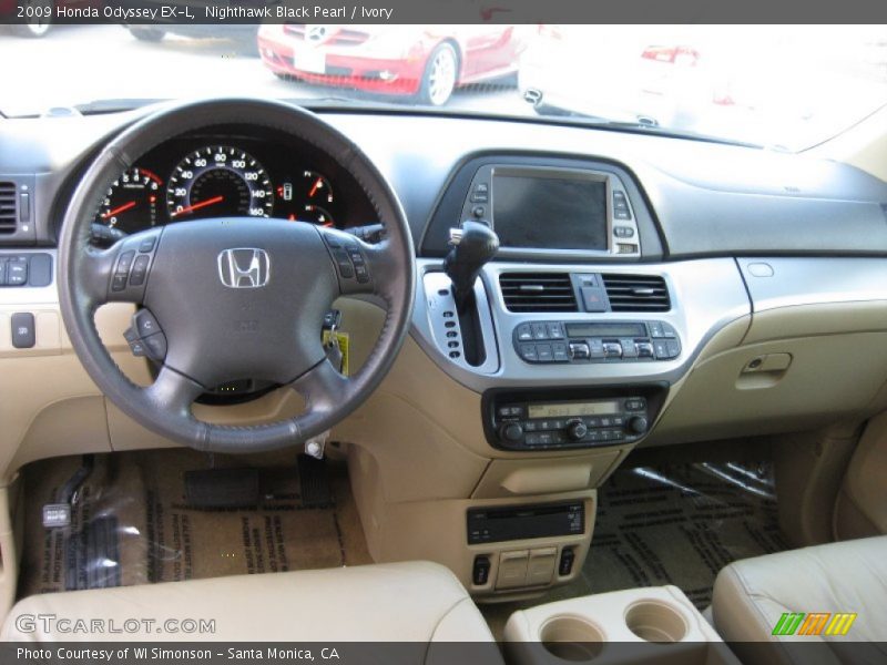 Nighthawk Black Pearl / Ivory 2009 Honda Odyssey EX-L