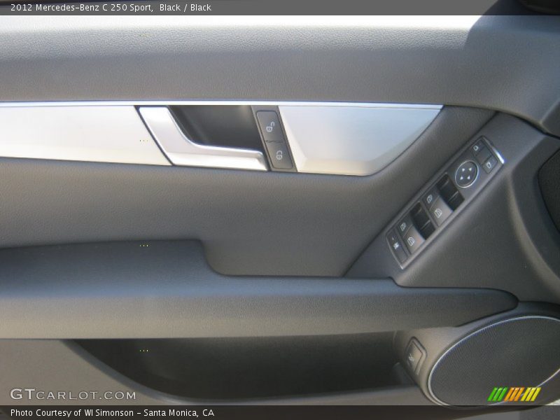 Black / Black 2012 Mercedes-Benz C 250 Sport