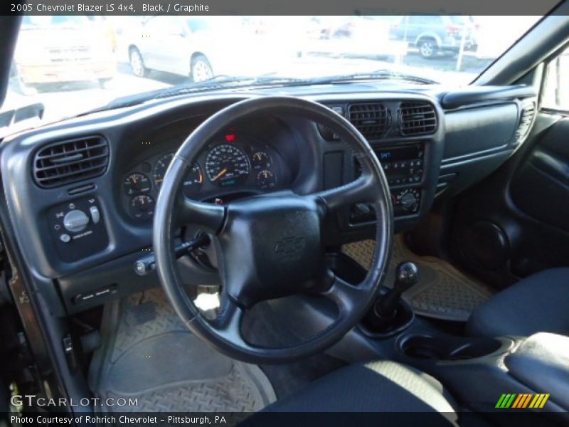 Dashboard of 2005 Blazer LS 4x4