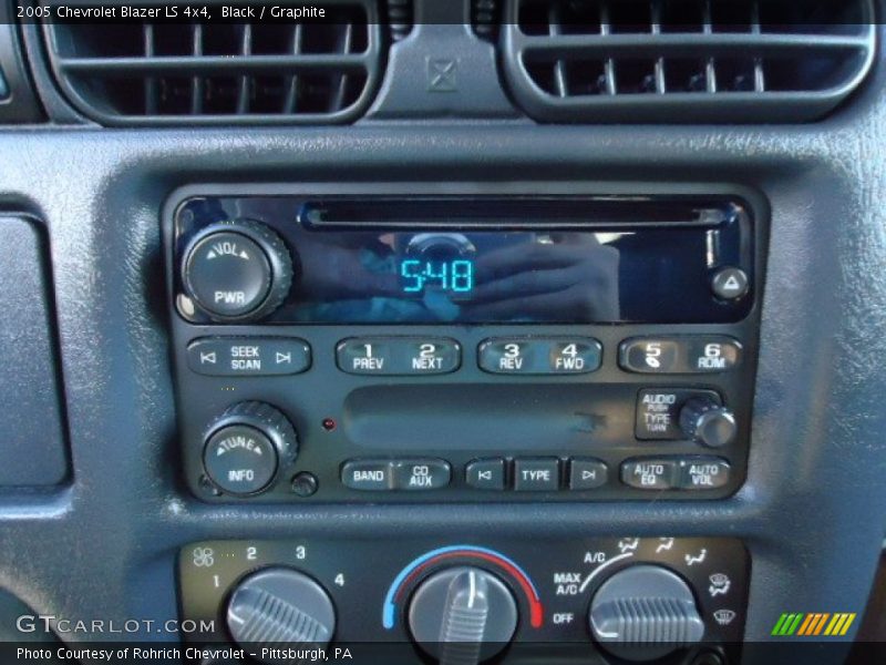 Audio System of 2005 Blazer LS 4x4