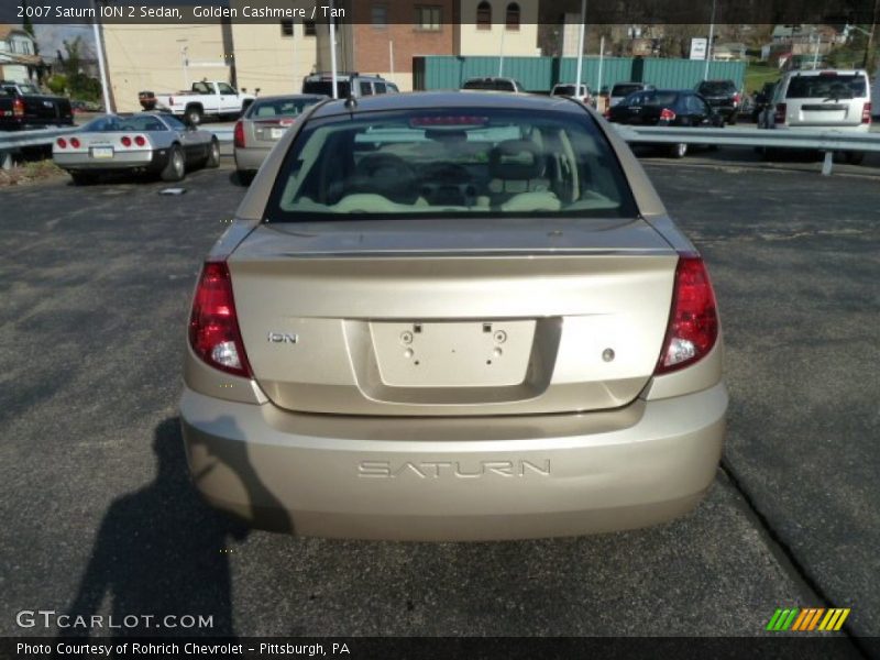 Golden Cashmere / Tan 2007 Saturn ION 2 Sedan