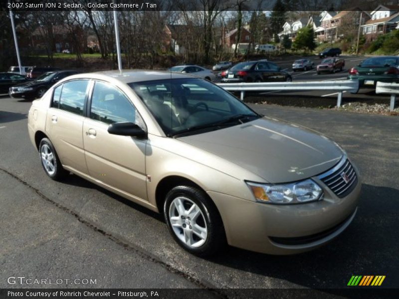 Golden Cashmere / Tan 2007 Saturn ION 2 Sedan