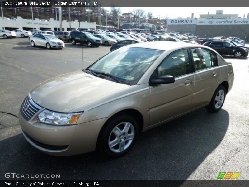 Golden Cashmere / Tan 2007 Saturn ION 2 Sedan