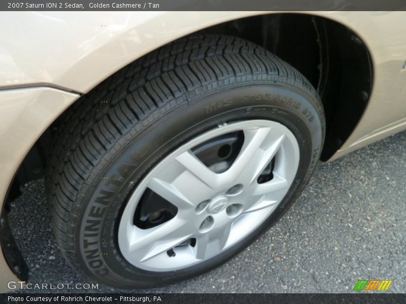 Golden Cashmere / Tan 2007 Saturn ION 2 Sedan