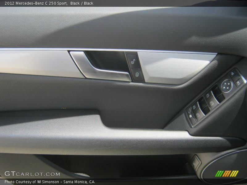 Black / Black 2012 Mercedes-Benz C 250 Sport