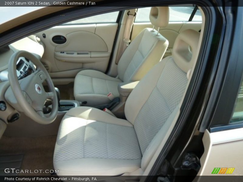 Golden Cashmere / Tan 2007 Saturn ION 2 Sedan