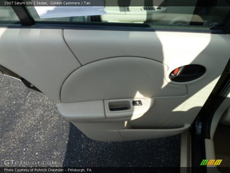 Golden Cashmere / Tan 2007 Saturn ION 2 Sedan