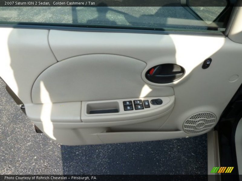 Golden Cashmere / Tan 2007 Saturn ION 2 Sedan