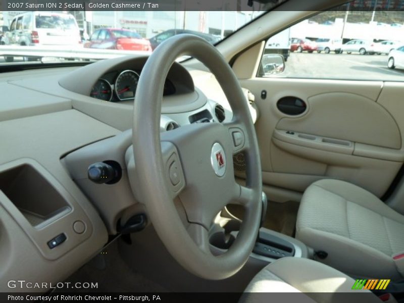 Golden Cashmere / Tan 2007 Saturn ION 2 Sedan