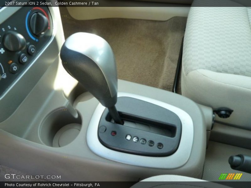 Golden Cashmere / Tan 2007 Saturn ION 2 Sedan