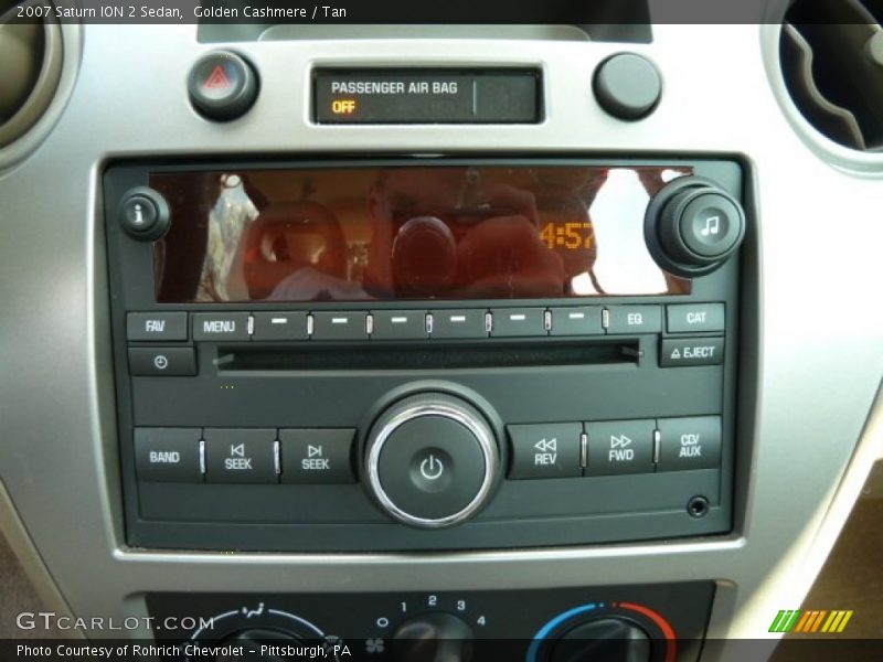 Golden Cashmere / Tan 2007 Saturn ION 2 Sedan