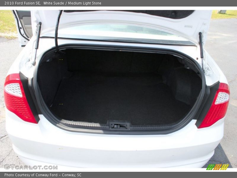 White Suede / Medium Light Stone 2010 Ford Fusion SE