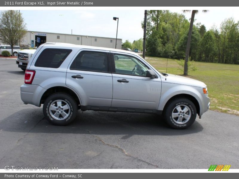 Ingot Silver Metallic / Stone 2011 Ford Escape XLS