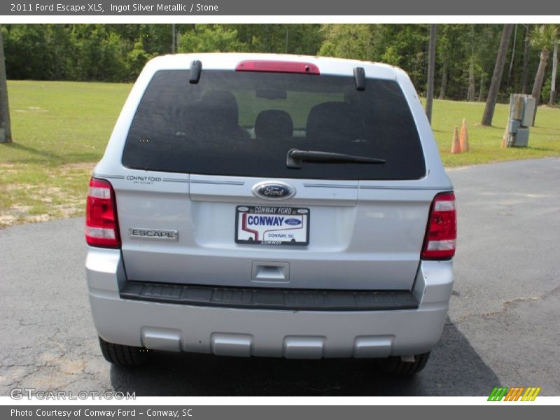 Ingot Silver Metallic / Stone 2011 Ford Escape XLS