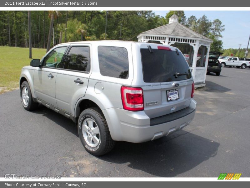 Ingot Silver Metallic / Stone 2011 Ford Escape XLS