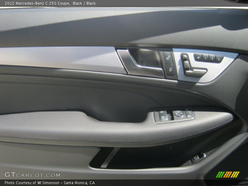 Black / Black 2012 Mercedes-Benz C 250 Coupe