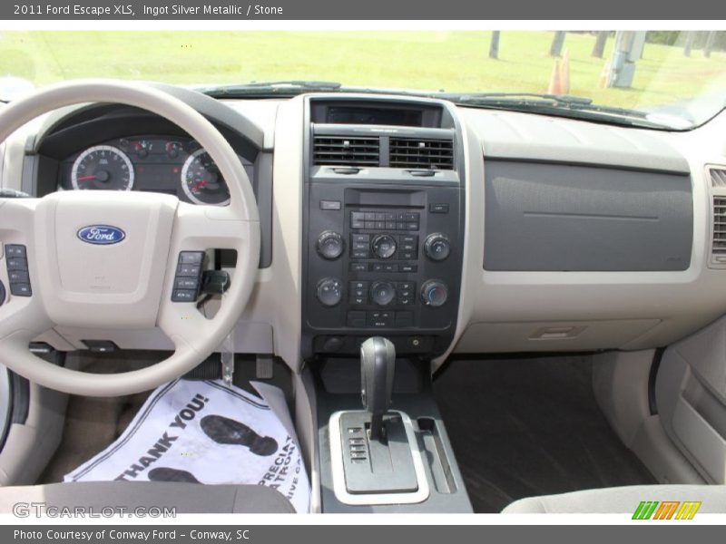 Ingot Silver Metallic / Stone 2011 Ford Escape XLS