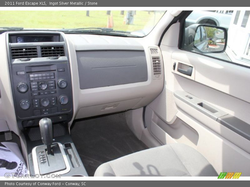 Ingot Silver Metallic / Stone 2011 Ford Escape XLS