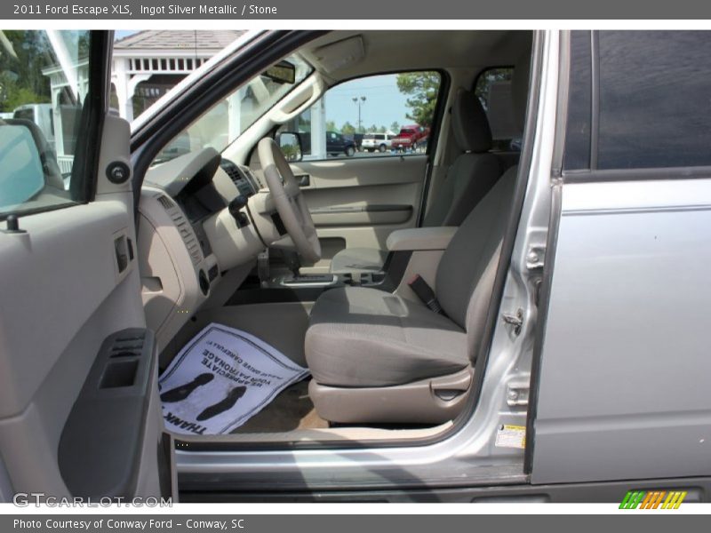 Ingot Silver Metallic / Stone 2011 Ford Escape XLS